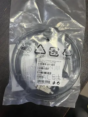 Slim N172.0 Keyed Laptop Lock for Wedge-Shaped Slots