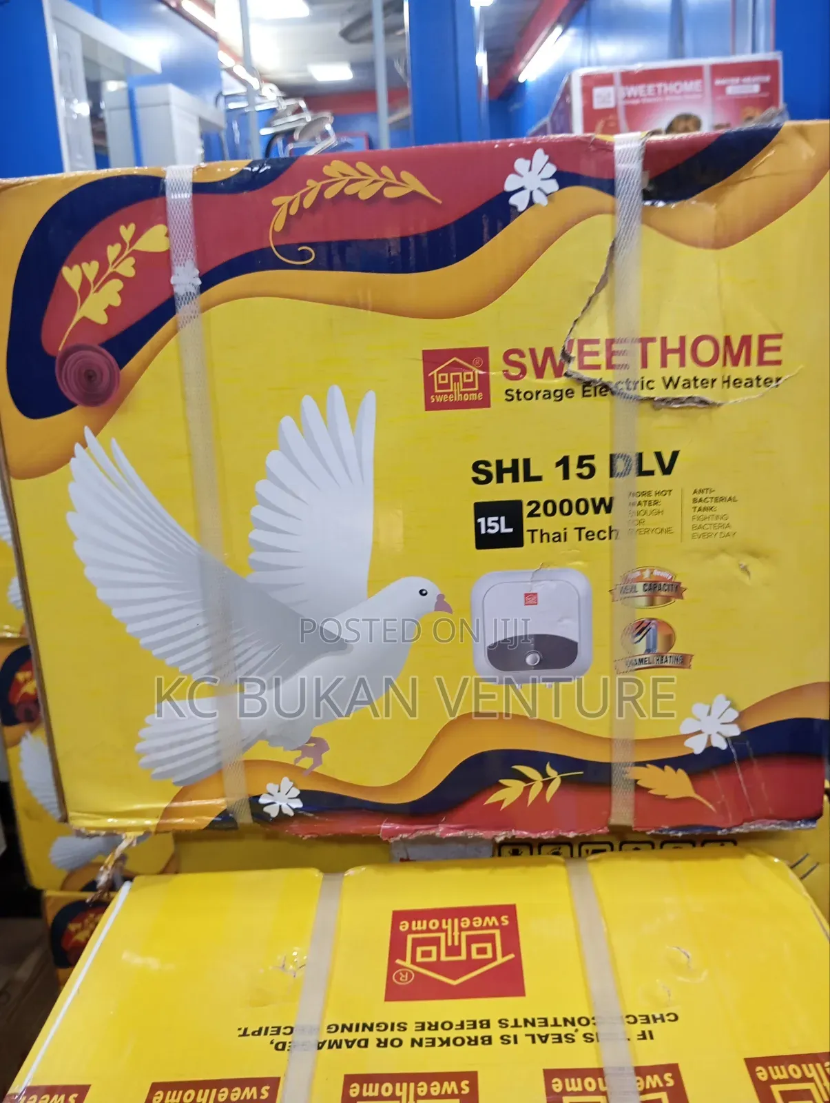 Sweethome Water Heater 15 Liters