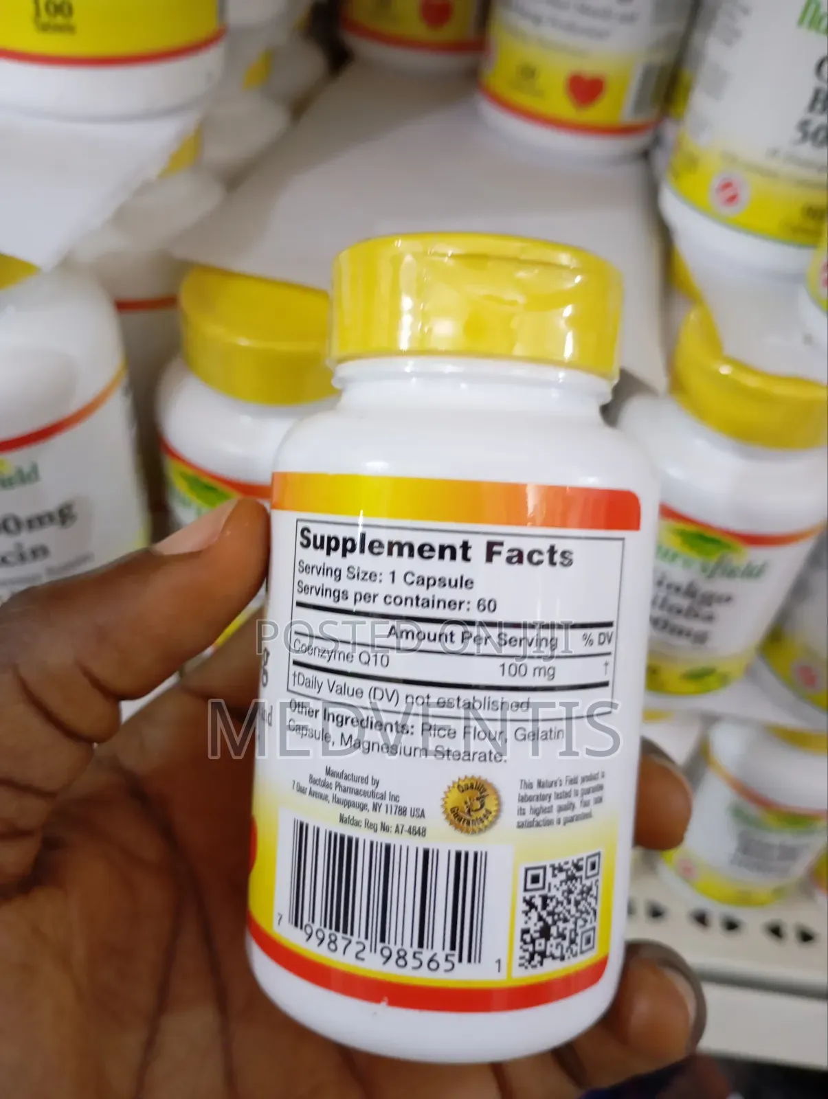 Nature'sfield Co Q10 100 Mg X 60 Capsules