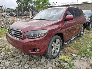 Toyota Highlander 2008 Red