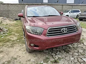 Toyota Highlander 2008 Red