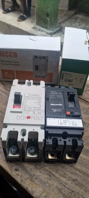 Original Dc Breaker 250amp 2pole Schneider and Posmith