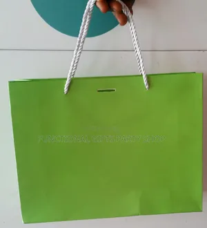 Lemon Green Kraft Bag