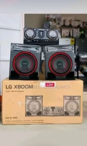 New Lg 950w Xboom Sound System Bluetooth Usb Warranty
