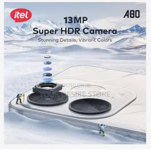 New Itel A80 128 GB White