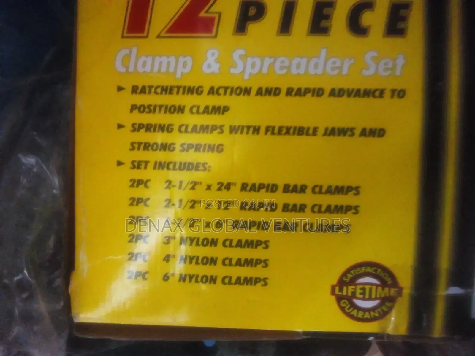 12pcs Clamp and Spreader Set