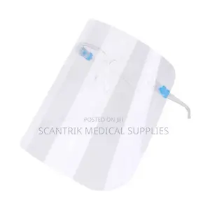 Lagos-Ready Face Shield With Glasses Fit