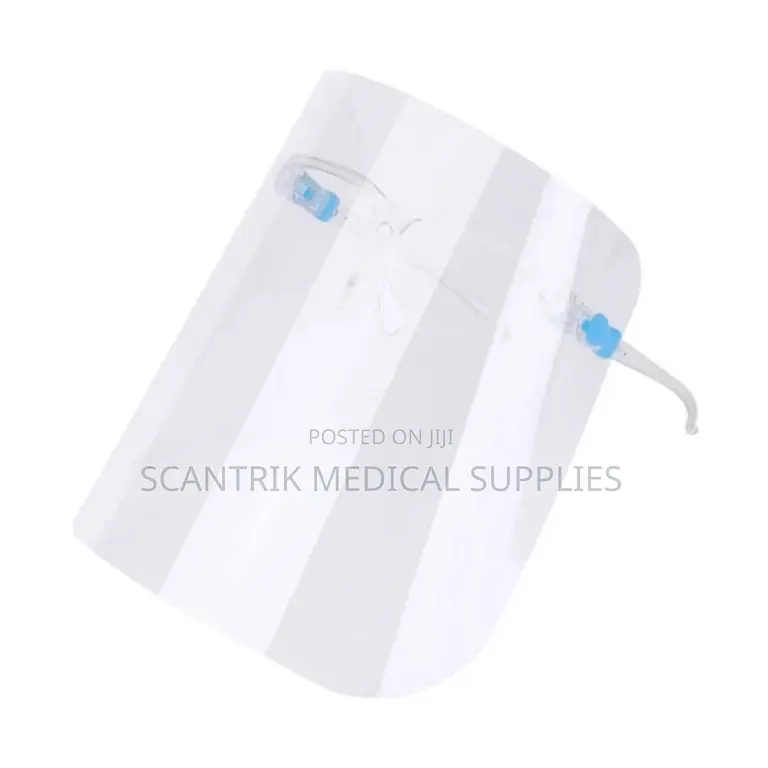 Lagos-Ready Face Shield With Glasses Fit