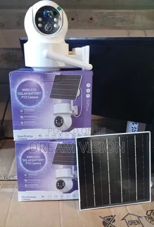 Wifi Icsee Smart Altomatic Solar Camera
