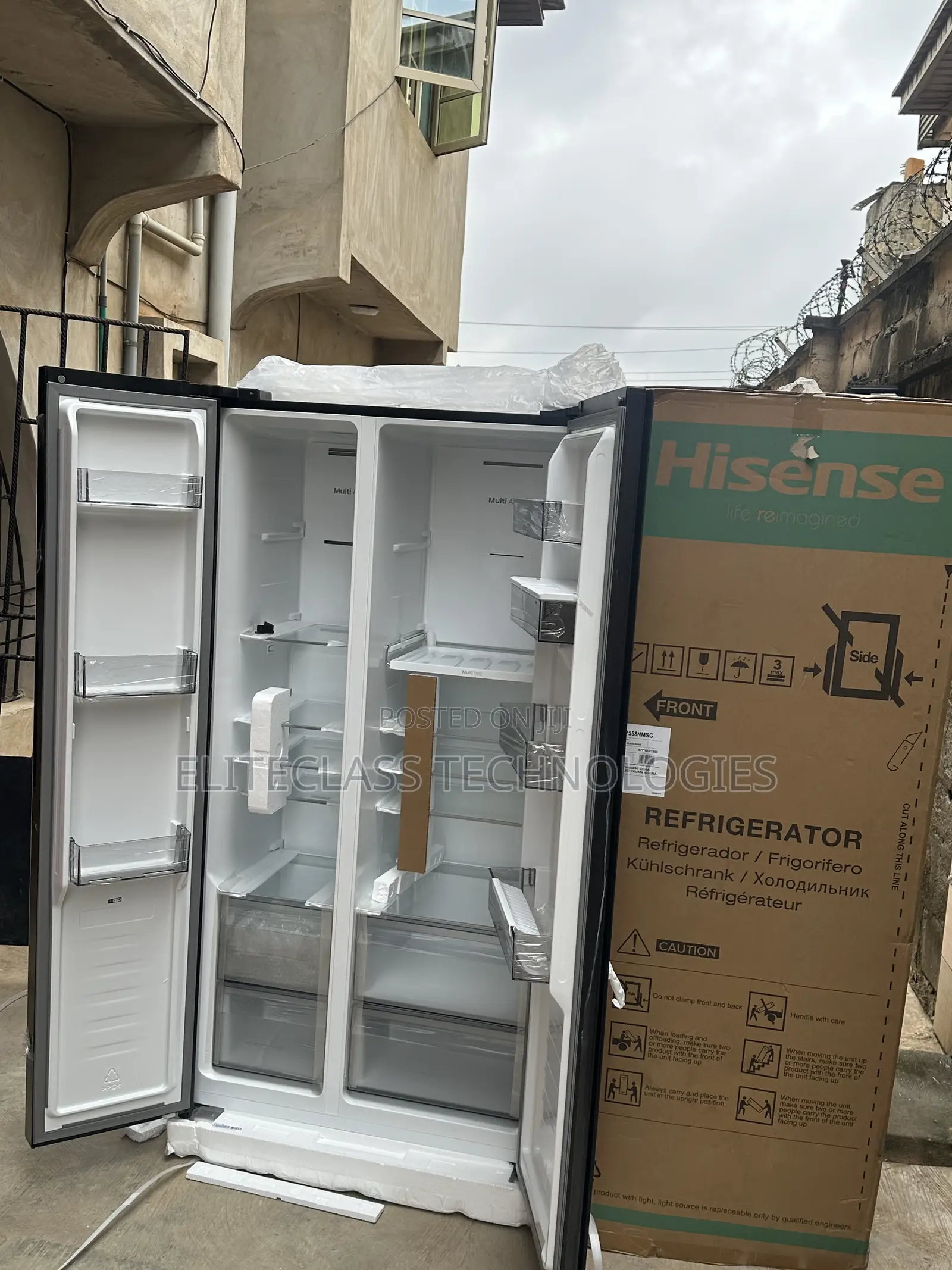 Commercial Capacity 529l Sidebyside Refrigerator R5p558nmsg