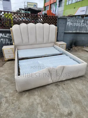 6by7 Bed Frame With Two Luxury Side Drawers.