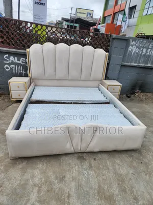 Modernized 5ft Tall 6by7 Bed Frame.