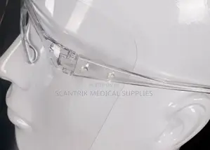 Ultra-Clear Eyeglass Mounted Face Shield
