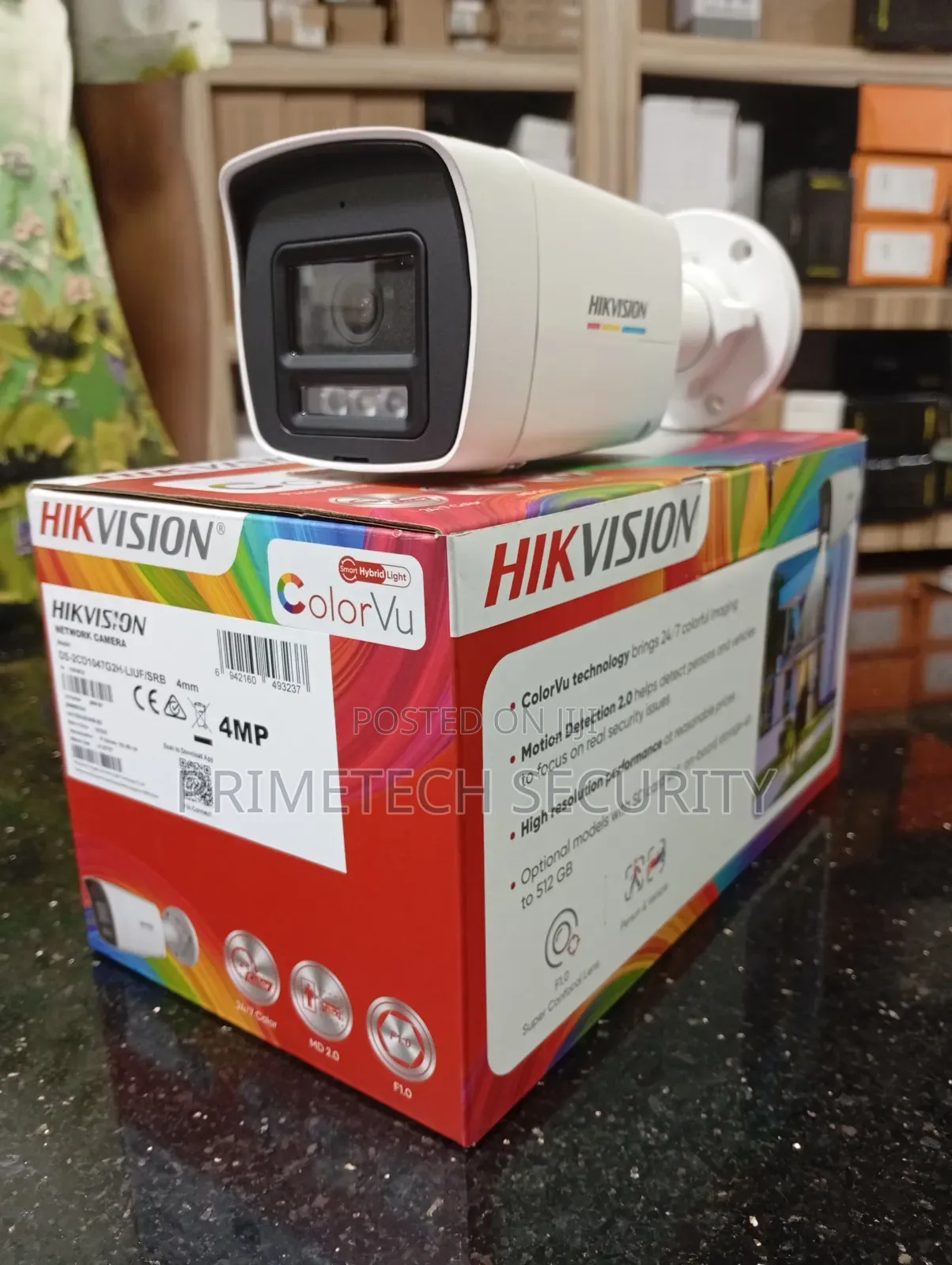 Security Hikvision Colorvu Network Camera 4mp