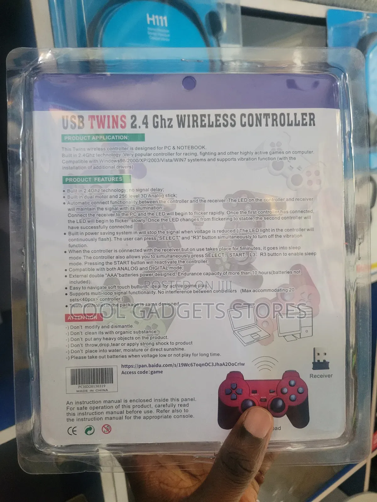 Double Wireless Pad for Laptop and Computer