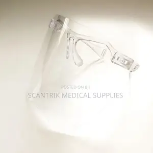 Kids Face Shield With Eyeglass Support