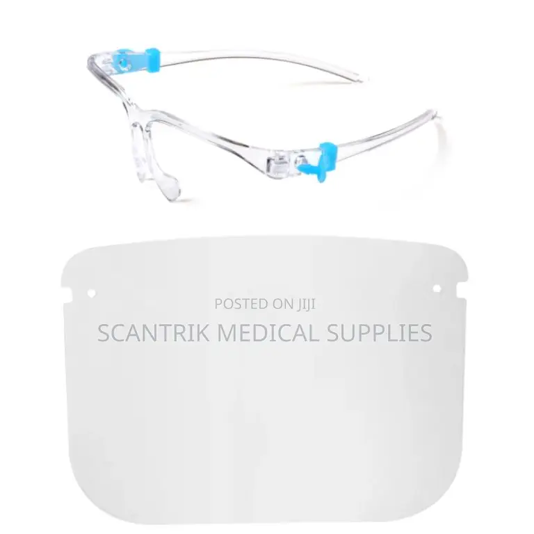 Multipurpose Face Shield With Spectacle Support