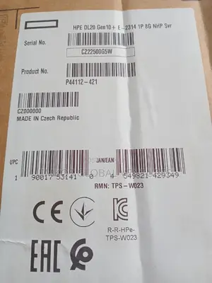 New Server HP ProLiant DL20 Gen10 8GB Intel Xeon HDD 1T