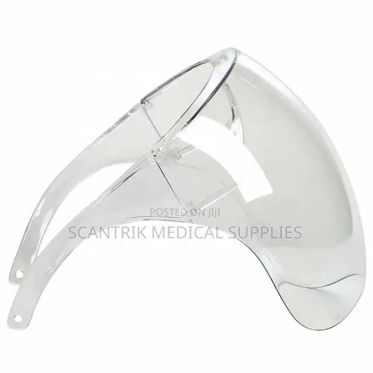 Personal Protective Face Shield With Glasses Style