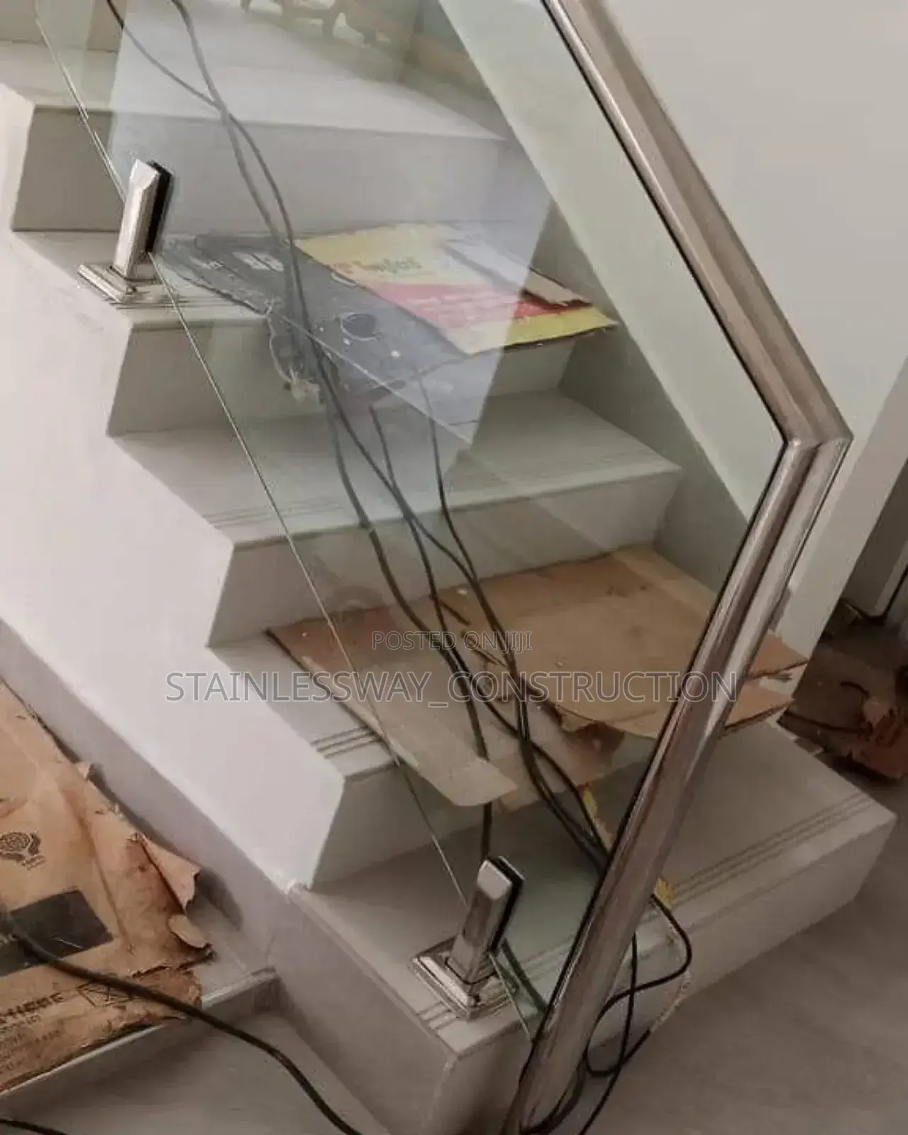 Plan Glass Staircase Work