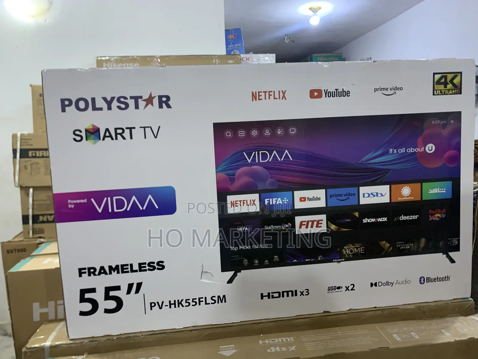 Polystar Pv‐Hk55flsm – 55′′ Full Hd Smart Television