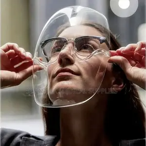 Daily Use Face Shield With Eyeglass Grip Nigeria