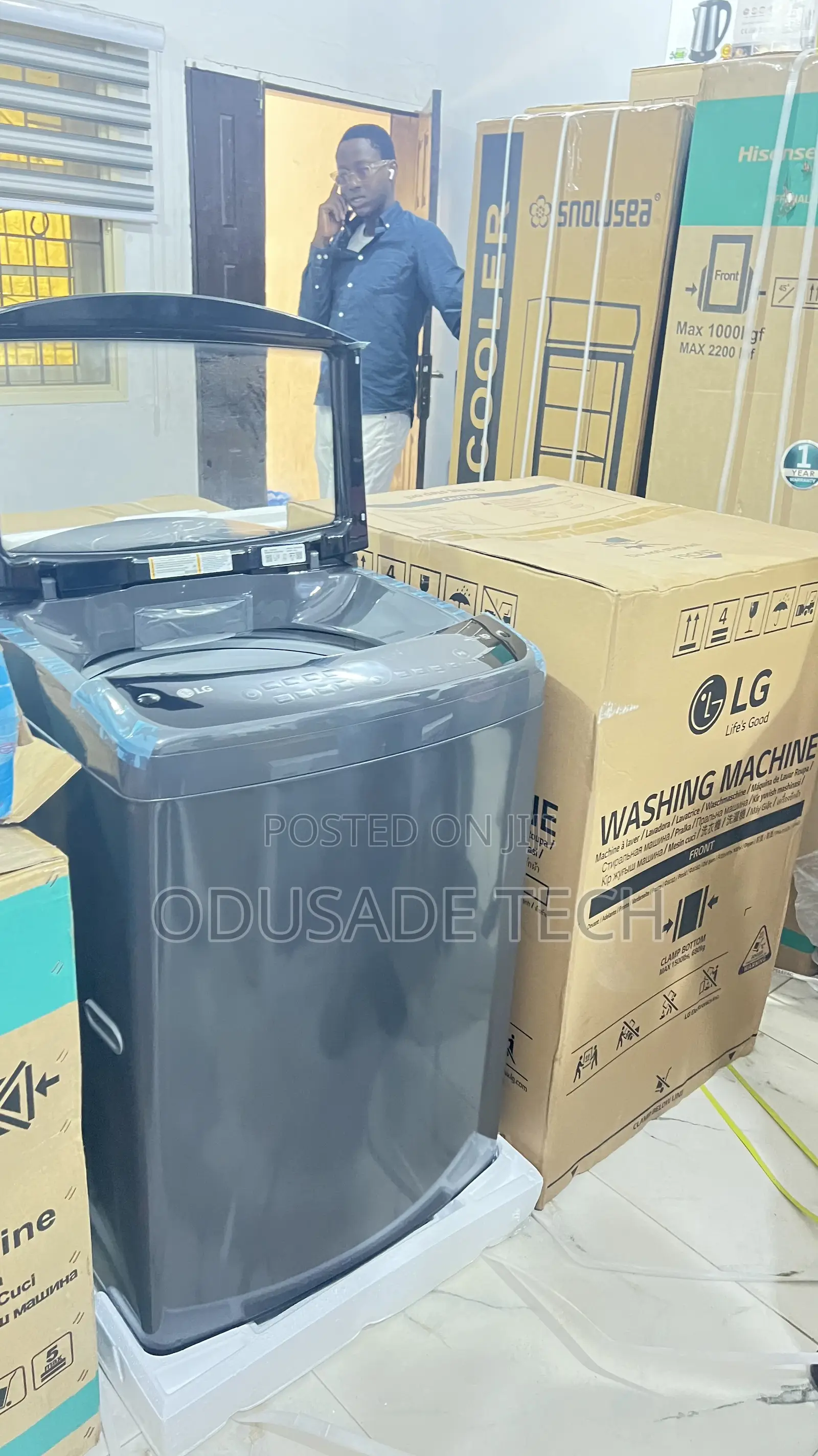 Lg 19 Kg Top Loading Washing Machine – T19h3sdht2