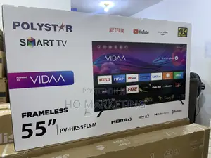 Polystar 55′′ Smart Led Tv – Pv‐Hk55flsm – Netflix/Youtube