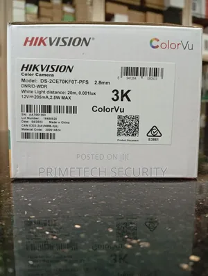 Security Hikvision Colorvu Indoor