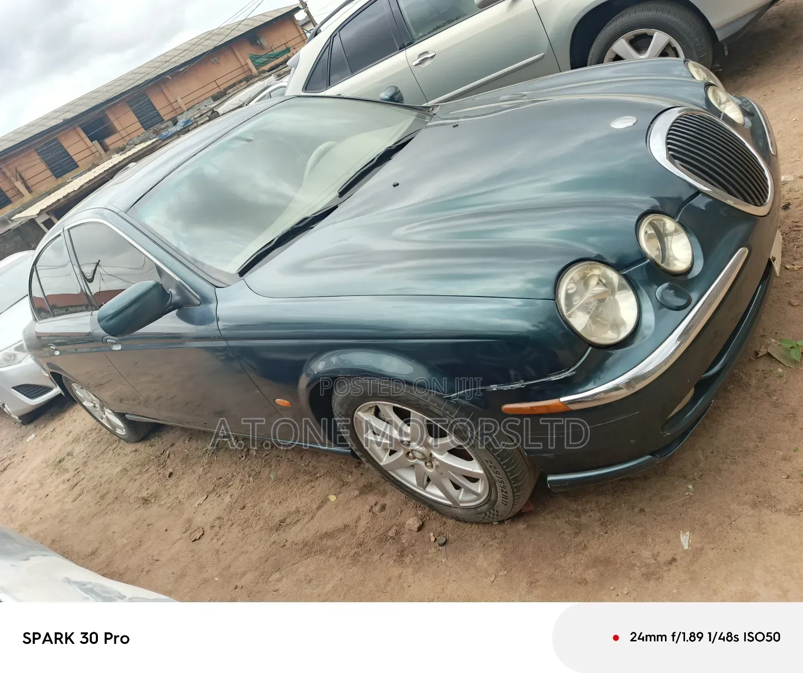 Jaguar S-Type 2.5 V6 SE 2002 Green