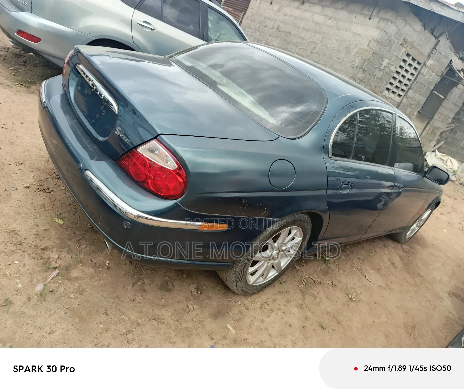 Jaguar S-Type 2.5 V6 SE 2002 Green