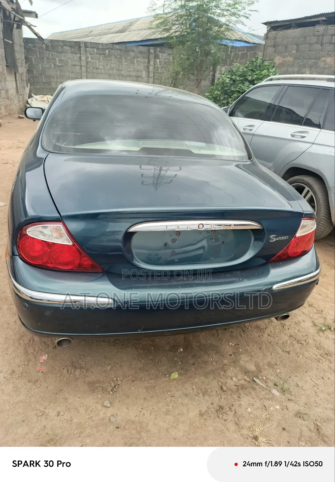 Jaguar S-Type 2.5 V6 SE 2002 Green