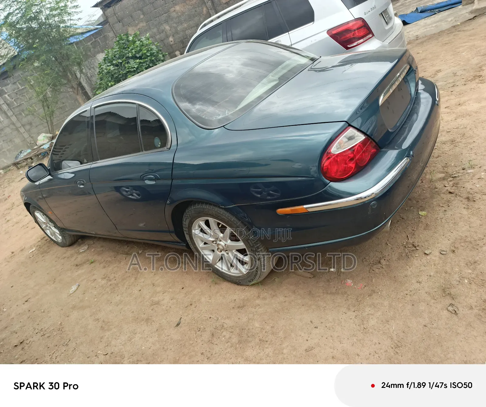 Jaguar S-Type 2.5 V6 SE 2002 Green