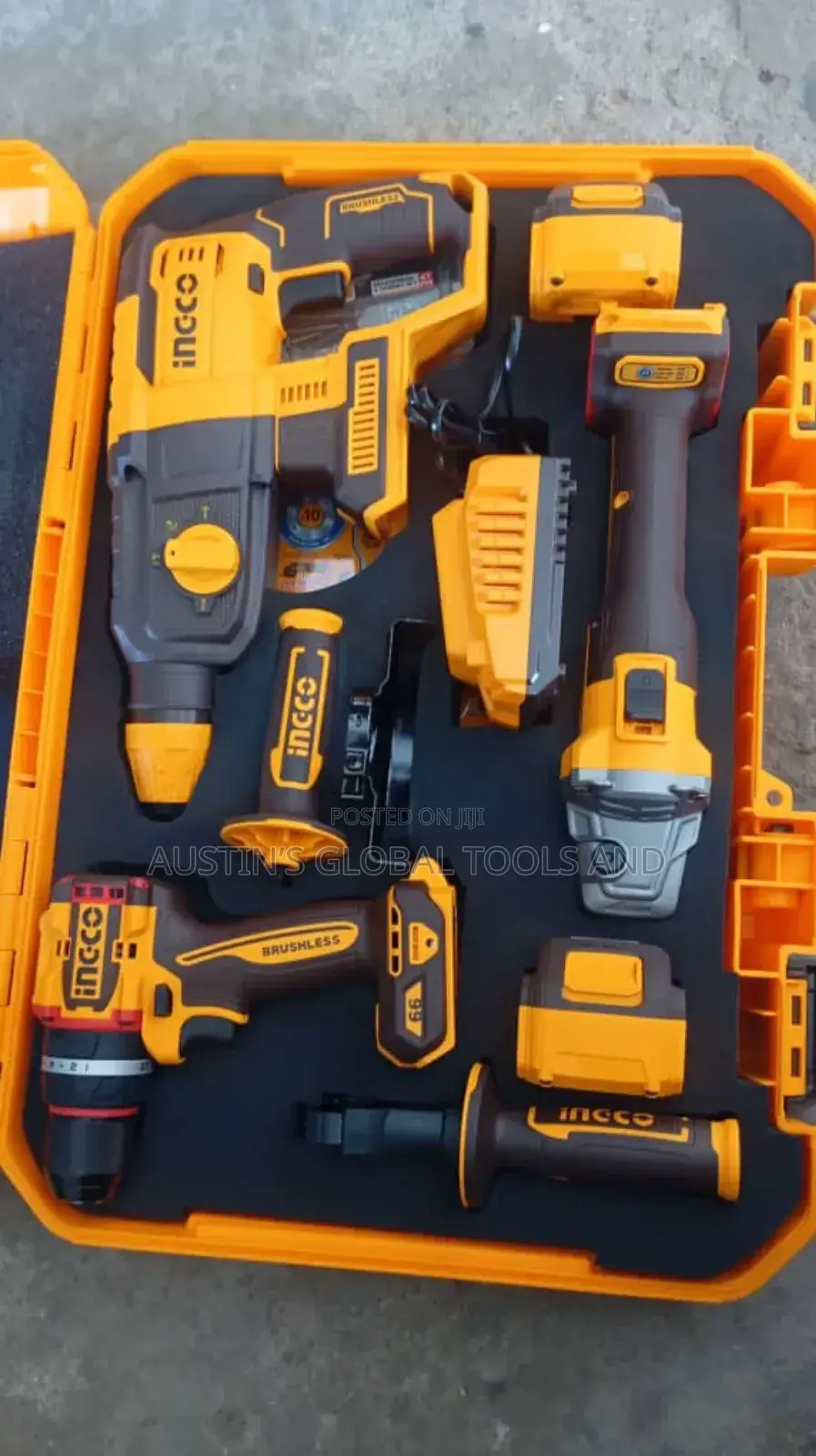 Blushless Cordless Impact Drill