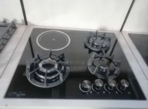 Sky-Oppein Built in Gas Hob 3 Burner Gas Cooker 1 Electric