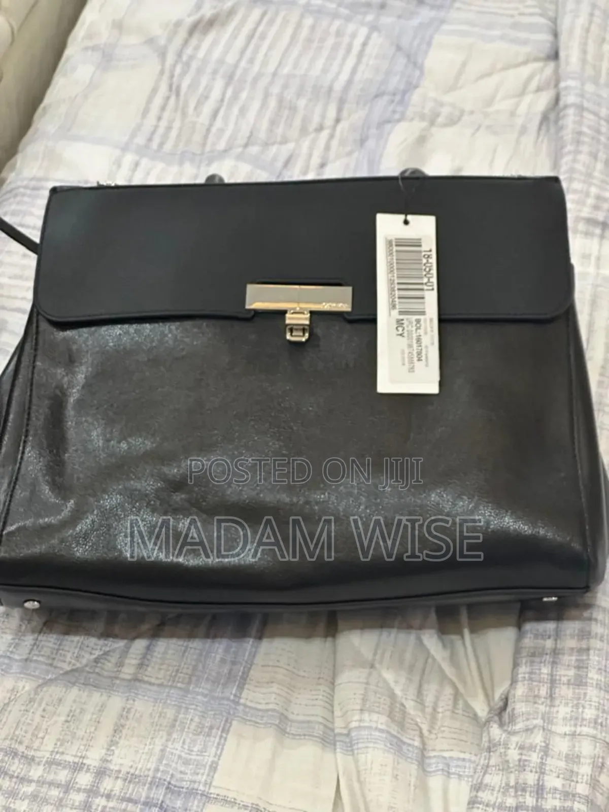 Leather Tote Handbag.