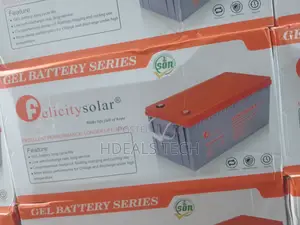 Felicity 200ah Gel Solar Backup Battery – G12v200ah‐S