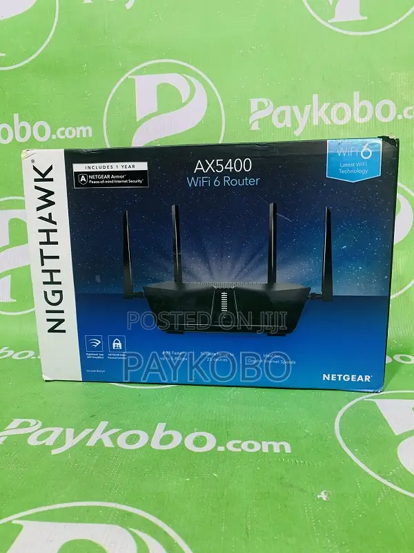 Netgear Rax54s- 6-Stream Ax5400 Wifi 6 Router