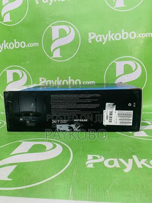 Netgear Rax54s- 6-Stream Ax5400 Wifi 6 Router
