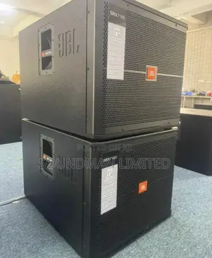 Pair Of Jbl Sub Srx718 18” High Power Single Subwoofer Full Range