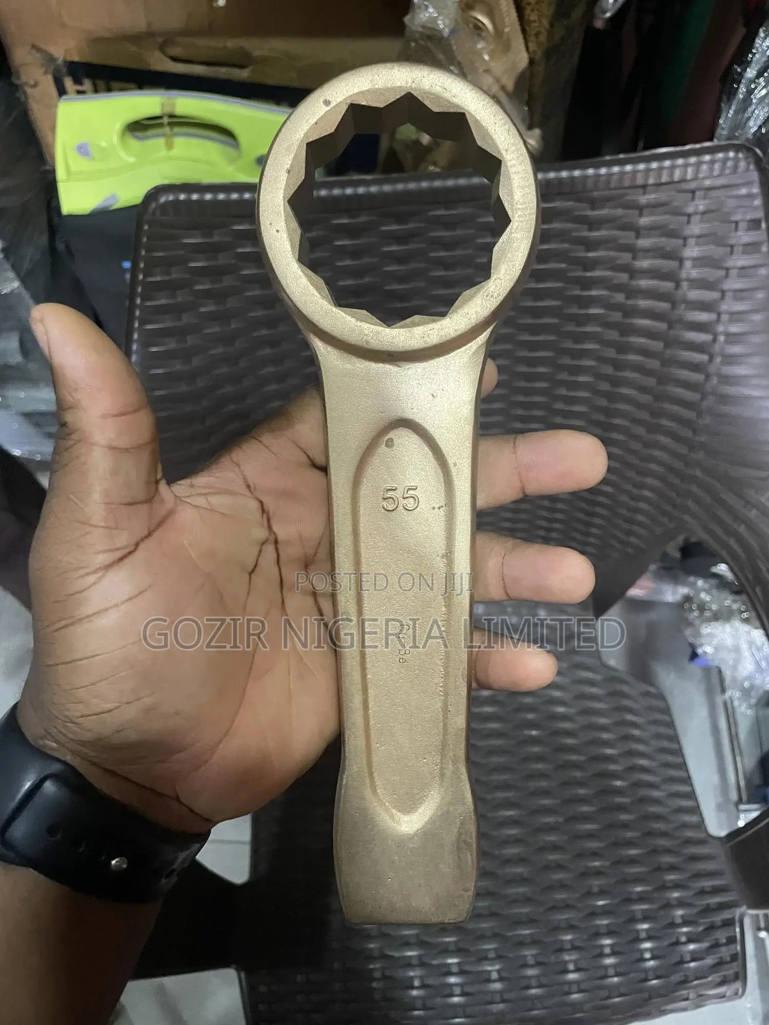 Brass Ring Slogging Spanner/Ring Hammer Wrench