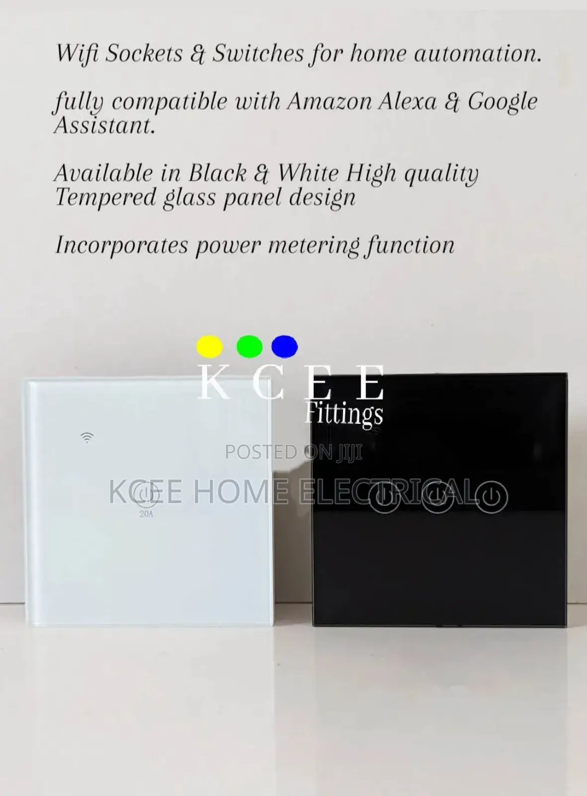 Wi - Fi Smart Light 1 Gang Switch
