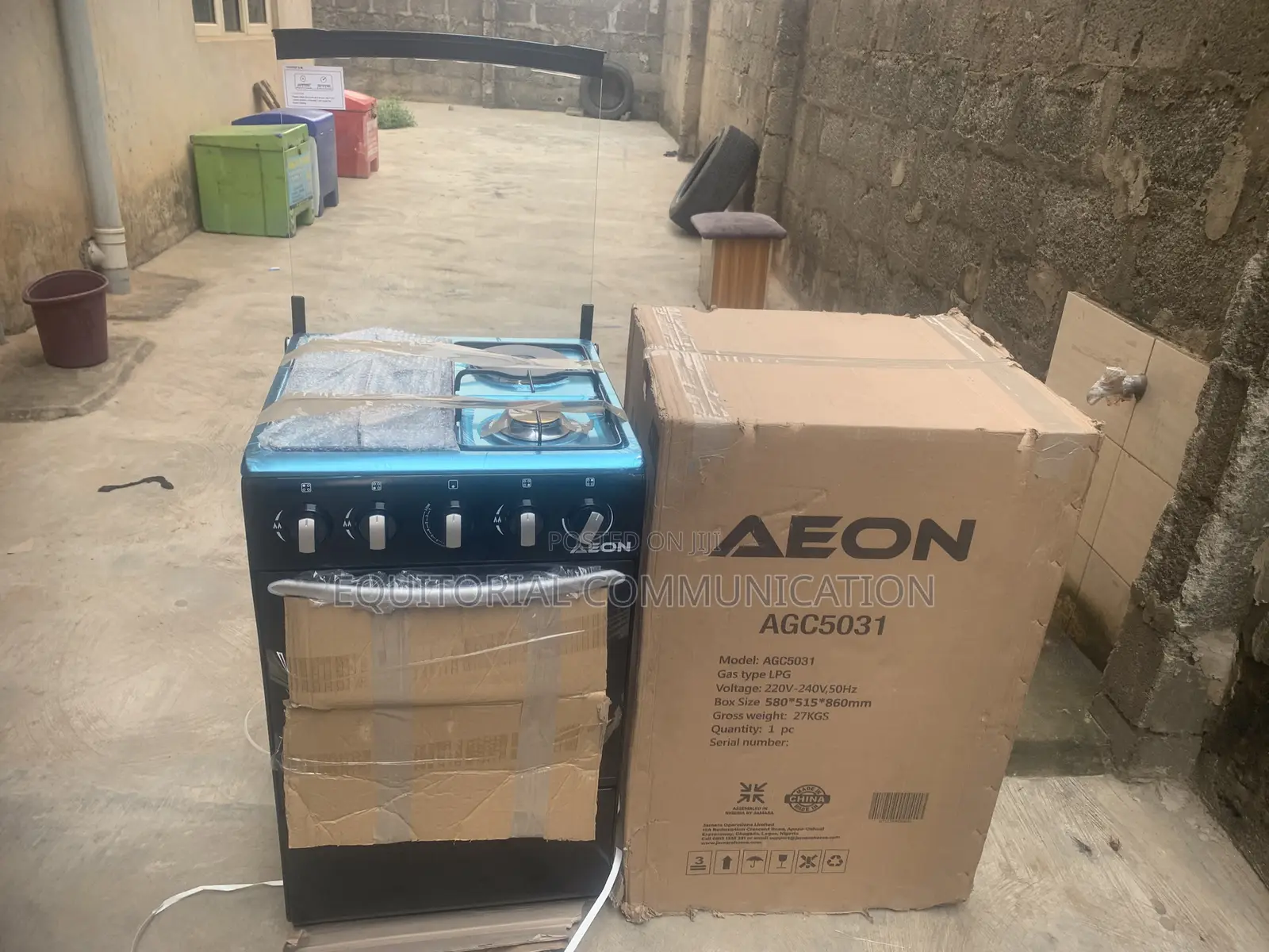 Aeon 3+1 Burner With Oven – Stylish and Efficient