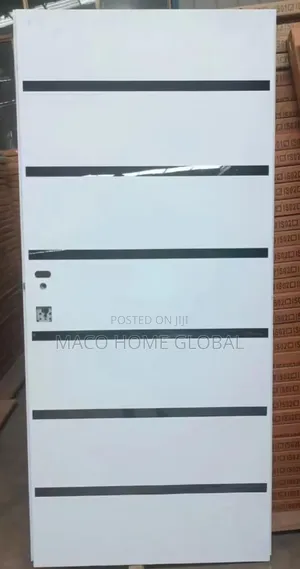 Madrid Israeli Security Door White Colour 880 Size