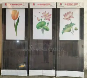 Tampered Half Glass Toilet Door. 750 Size