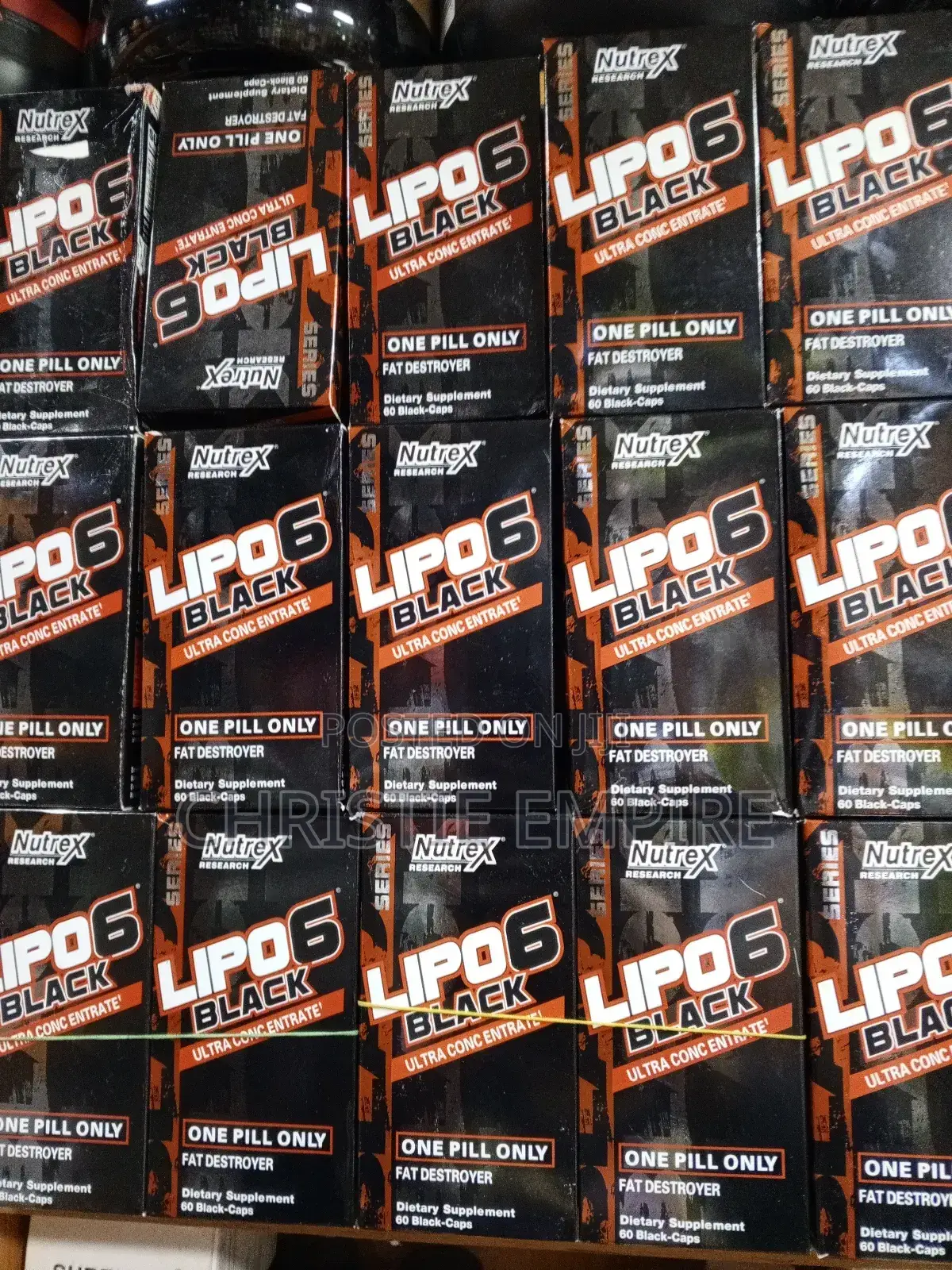 Nutrex Lipo 6 Black