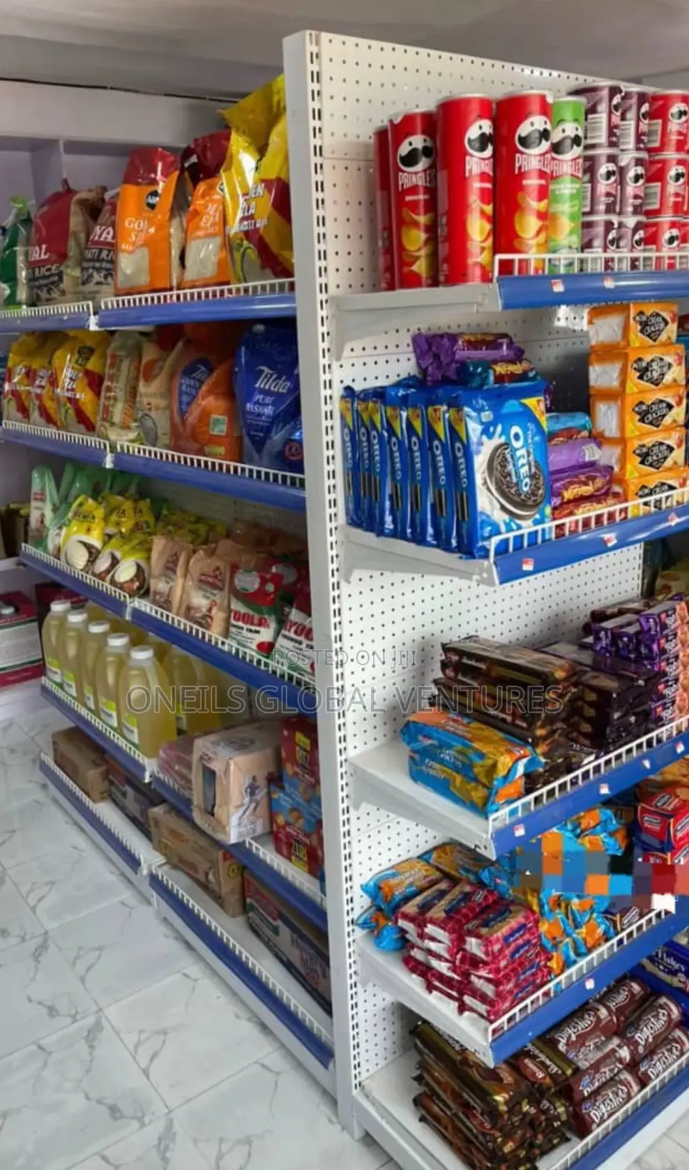 Super Single Supermarket Shelves