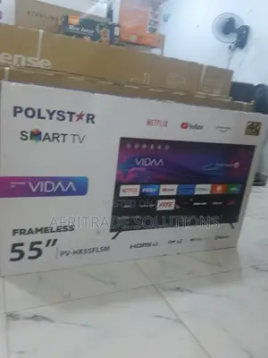 Polystar Tv 55" Uhd Smart – Fast Streaming Crisp Display
