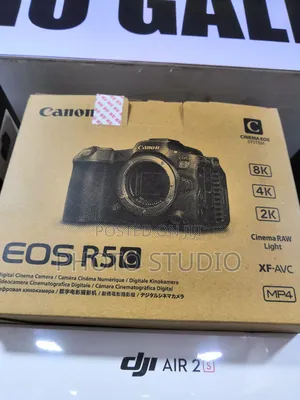 Canon Eos R5 C (Xf-avc 4k,8k)