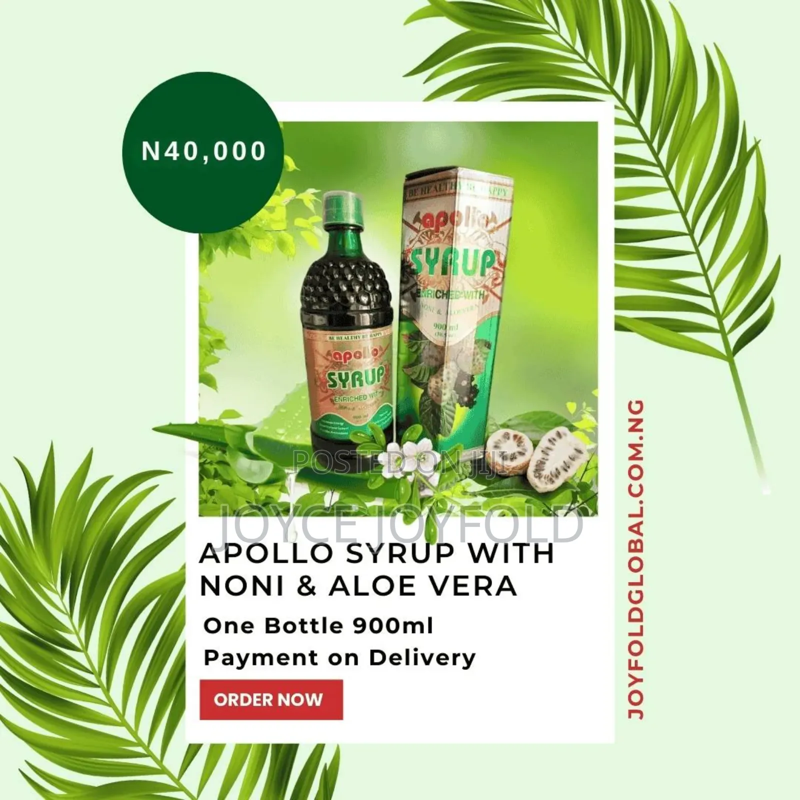 Apollo Syrup for Breast Tumors, Lymph Nodes, and Inflammation